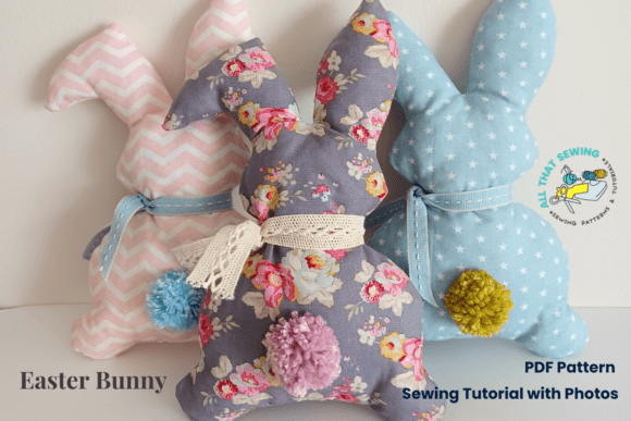 Handmade Easter Bunny Sewing Craft (MRR) - Social Canvas