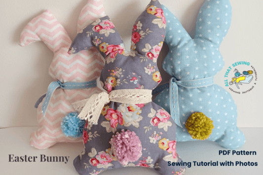 Handmade Easter Bunny Sewing Craft (MRR) - Social Canvas