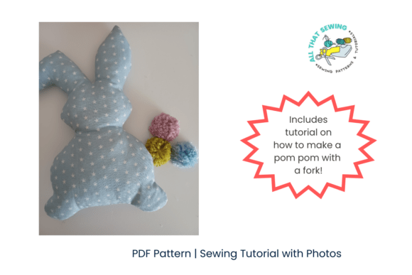 Handmade Easter Bunny Sewing Craft (MRR) - Social Canvas