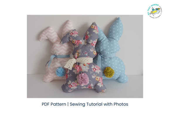 Handmade Easter Bunny Sewing Craft (MRR) - Social Canvas