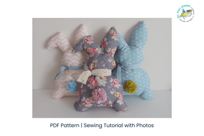 Handmade Easter Bunny Sewing Craft (MRR) - Social Canvas