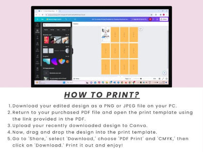 Facebook Business Card Canva Template – Editable Digital Contact Card for Entrepreneurs - Social Canvas
