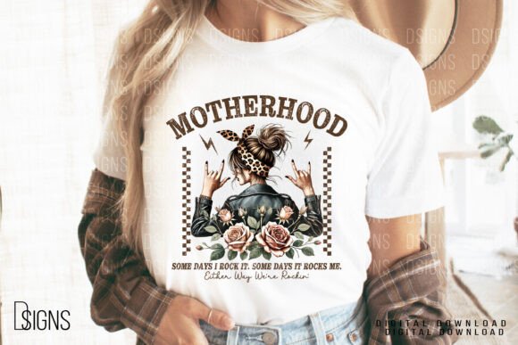 Funny Mother's Day SVG – 'Mama Rock' Quote for Shirts, Mugs & Gifts - Social Canvas