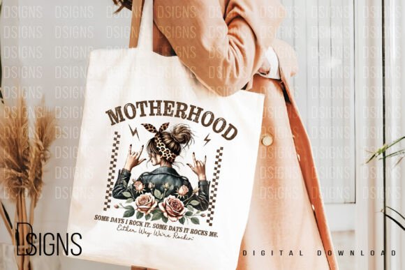 Funny Mother's Day SVG – 'Mama Rock' Quote for Shirts, Mugs & Gifts - Social Canvas