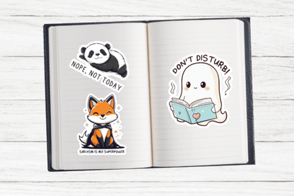 Funny Quote Sticker Bundle – SVG & PNG Files for Cricut, Planners & Crafts - Social Canvas
