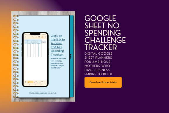 Google Sheets Budget Challenge & Savings Tracker (MRR) - Social Canvas
