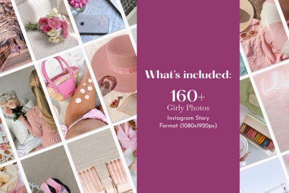Girly Instagram Story Pack – Chic & Stylish Social Media Templates (MRR) - Social Canvas