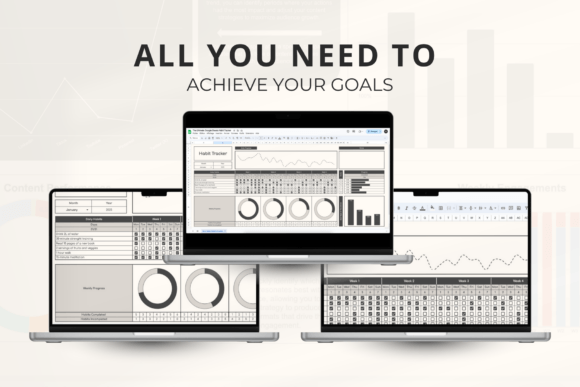 2025 Habit Tracker – Google Sheets Template for Daily & Monthly Goals (MRR) - Social Canvas