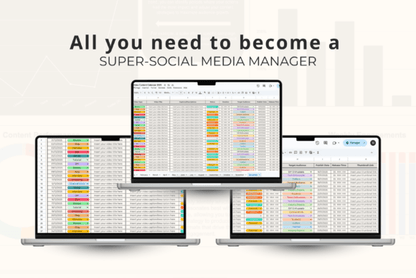 Video Content Calendar Template (Google Sheets)