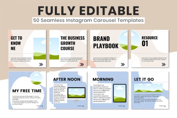 Instagram Carousel Templates – Editable Canva Slides for Engaging Posts (MRR) - Social Canvas