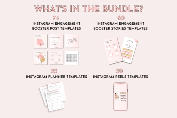 Instagram Engagement Bundle Templates - Social Canvas