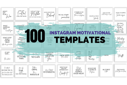 Inspirational Quote Templates for Instagram – Engaging Social Media Graphics (MRR) - Social Canvas