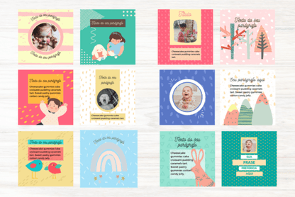 Kids Shop Social Media Templates – Cute & Playful Canva Kit (MRR) - Social Canvas