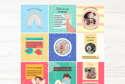 Kids Shop Social Media Templates – Cute & Playful Canva Kit (MRR) - Social Canvas