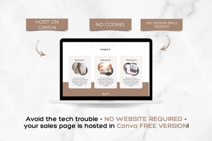 Link in Bio Canva Template – Editable Webpage Design for Instagram & TikTok (MRR) - Social Canvas