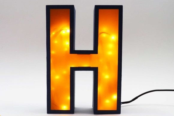 Light Alphabet Letters and Numbers Template - Social Canvas