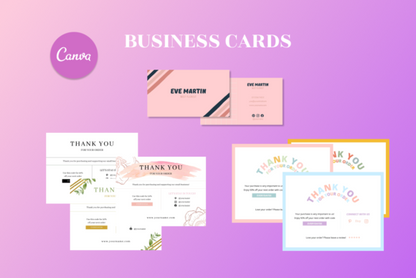 Mega Craft Business Bundle Kit – Editable Canva Templates for Crafters & Small Businesses - Social Canvas