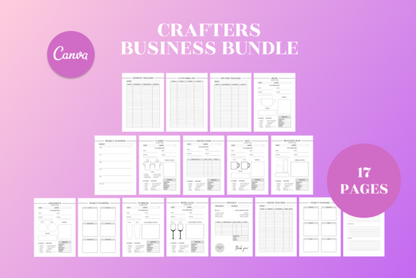 Mega Craft Business Bundle Kit – Editable Canva Templates for Crafters & Small Businesses - Social Canvas