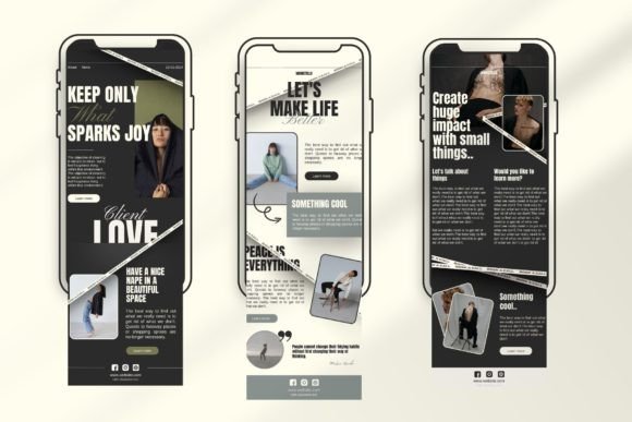 Modern Email Newsletter Design (Canva Template) (MRR) - Social Canvas