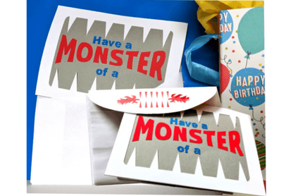 Monster Truck Pop-Up Card SVG – DIY 3D Greeting Card Template (MRR) - Social Canvas