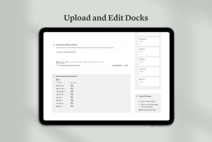 Notion Resource Library Hub - Social Canvas