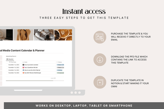 Notion Social Media Content Planner - Social Canvas