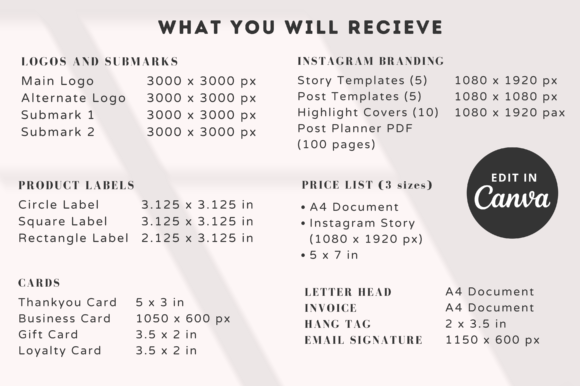 Online Business Branding Kit – Editable Canva Templates for Entrepreneurs & Small Businesses - Social Canvas