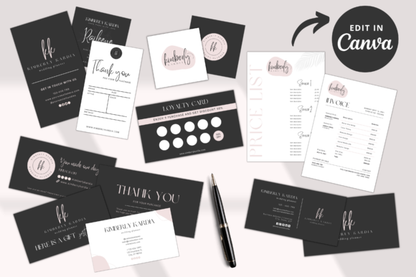 Online Business Branding Kit – Editable Canva Templates for Entrepreneurs & Small Businesses - Social Canvas