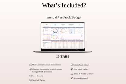 Paycheck Budgeting Power Tools – Excel & Google Sheets Templates for Income & Expense Tracking - Social Canvas