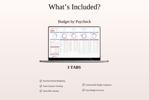Paycheck Budgeting Power Tools – Excel & Google Sheets Templates for Income & Expense Tracking - Social Canvas