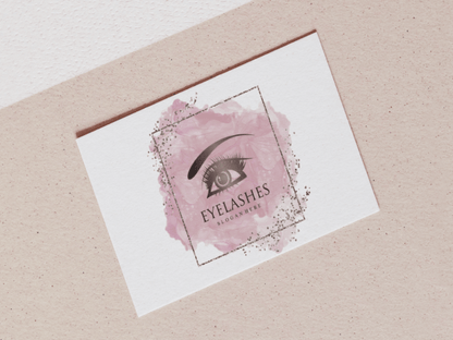 Pink Watercolor Logo Backgrounds – Soft & Feminine Branding Backdrops