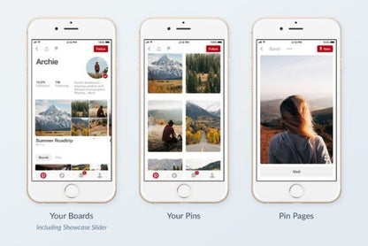 Pinterest Social Media Mockups Pack - Social Canvas