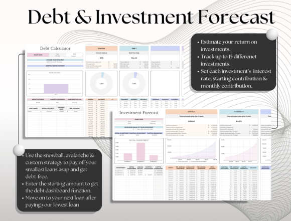 All-in-One Household Budget Tracker (MRR) - Social Canvas