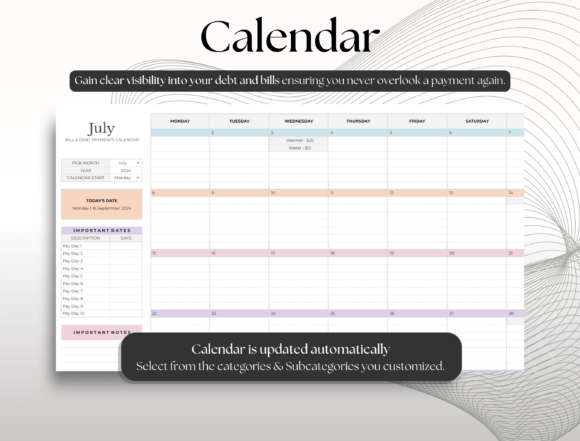 All-in-One Household Budget Tracker (MRR) - Social Canvas