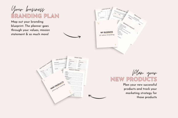 Printable Small Business Planner – 115-Page PDF for Entrepreneurs & Coaches - Social Canvas