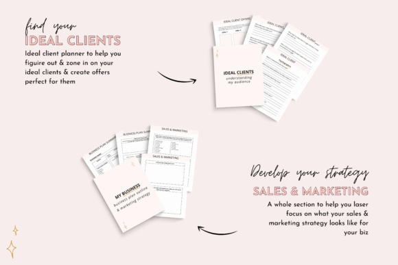 Printable Small Business Planner – 115-Page PDF for Entrepreneurs & Coaches - Social Canvas