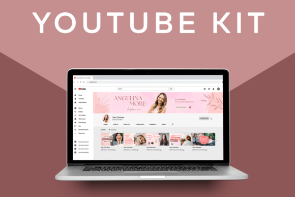 YouTube Branding Kit – Professional Canva Templates for Channel Art, Thumbnails & More (MRR) - Social Canvas