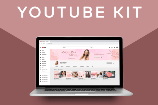 YouTube Branding Kit – Professional Canva Templates for Channel Art, Thumbnails & More (MRR) - Social Canvas