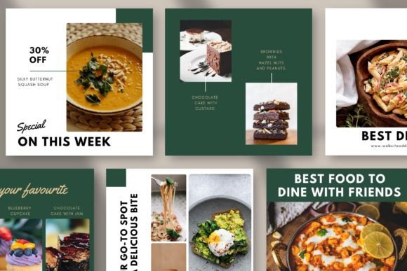 Restaurant Food Social Media Post - Social Canvas