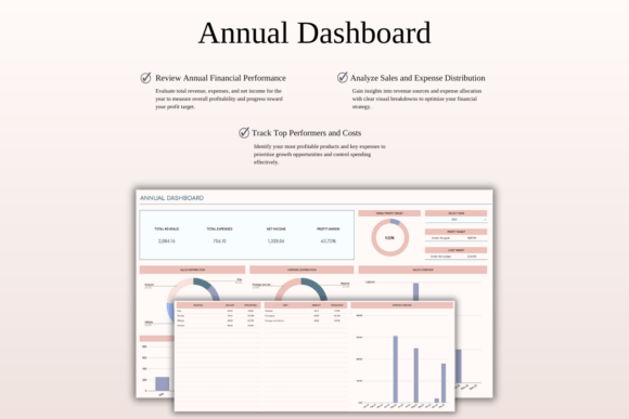 Small Business Bookkeeping Spreadsheet – Excel & Google Sheets Template for Income & Expense Tracking - Social Canvas