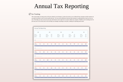 Small Business Bookkeeping Spreadsheet – Excel & Google Sheets Template for Income & Expense Tracking - Social Canvas