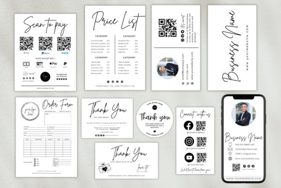 Small Business Craft Fair Kit – Canva Signage, Price Tags & Display Templates - Social Canvas