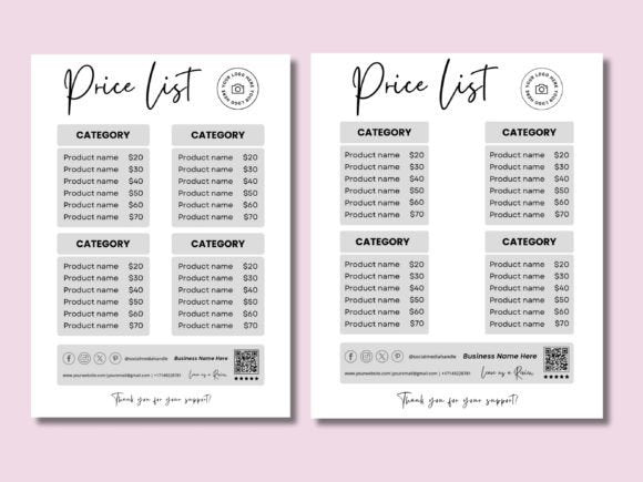 Small Business Sign Bundle – Editable Canva Templates for Shops & Market Displays - Social Canvas