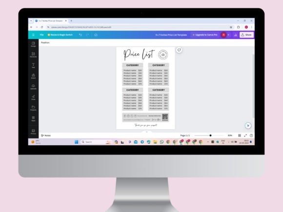 Small Business Sign Bundle – Editable Canva Templates for Shops & Market Displays - Social Canvas