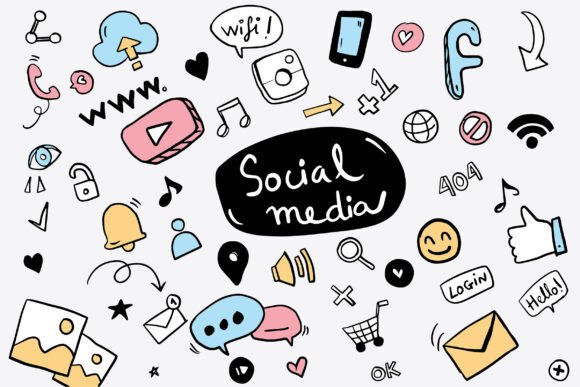 Social Media Icons Set – Facebook, Instagram, Twitter & More (MRR) - Social Canvas