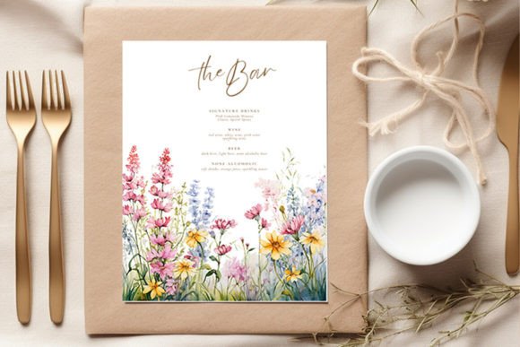 Wildflower Spring Clipart Collection (PNG) (MRR) - Social Canvas