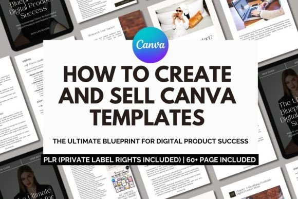 Canva Digital Product Business Kit – Start Selling Printables & Templates Online (MRR) - Social Canvas