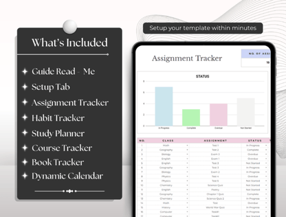 Student Planner & Homework Tracker for Academic Success