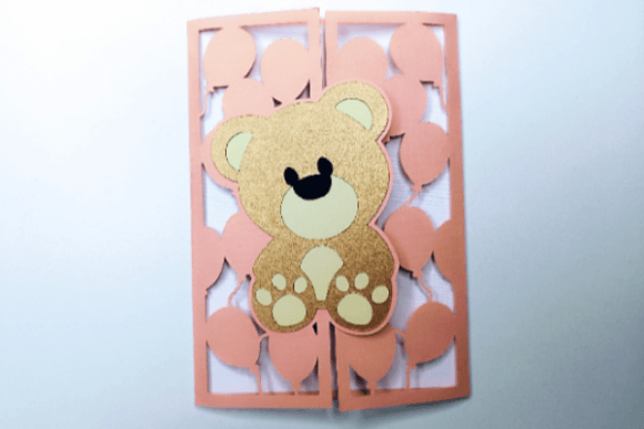 Teddy Bear Card Template – Cute DIY SVG for Cricut & Silhouette (MRR) - Social Canvas
