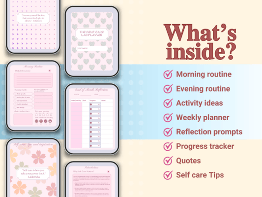 The Ultimate Self-Care Digital Planner (MRR) - Social Canvas